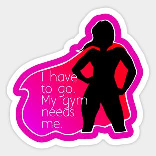 Womens fitness life Sticker
